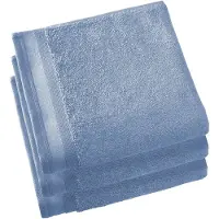 De Witte Lietaer Douchelaken Contessa Stone Blue (70 x 140 cm) (set van 2)