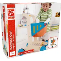 Hape houten winkelwagen