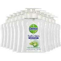 Dettol Handzeep - Antibacterieel - Verzachtend - Aloe Vera - 250ml x12 - Voordeelverpakking