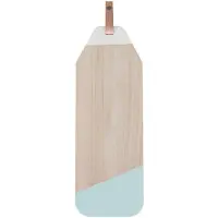 Enjoy2Cook Tapasplank Limbo - Rubberhout Met Leer - Pastel Mint - Tak Design