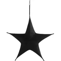 Countryfield Kerst Ornament Ster Maria Zwart 13 X 40 X 40 Cm