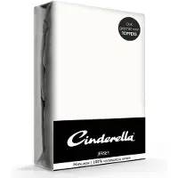 Cinderella Hoeslaken Ivory (Jersey) 25 cm-200 x 200 cm