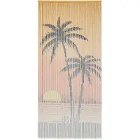 Möbelando Vliegengordijn 90x200 cm bamboe