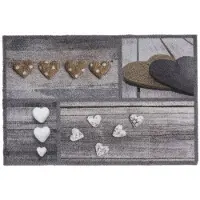 MD-ENTREE MD Entree - Design mat - Universal - Hearts - 67 x 120 cm
