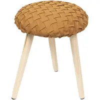 Clayre & Eef Oranje Kruk Ø 35*42 Cm 6h1636o