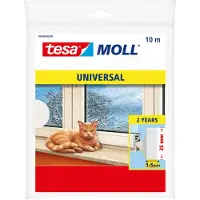 TESA 05456-00100-01 Afdichtingstape tesamoll Universal Wit (l x b) 10 m x 25 mm 1 stuk(s)