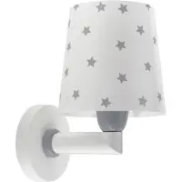 DALBER Kinderkamer wandlamp Star Light soft grijs