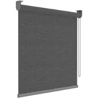 Decosol 1530 Rolgordijn Deluxe Lichtdoorlatend Screenstof Antraciet - 90 x 190 cm