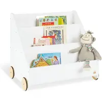 Pinolino Boekenkast voor kinderen met wielen Lasse