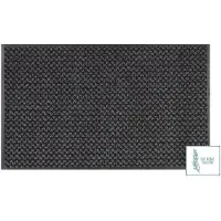 MD-ENTREE MD Entree - Antibacteriële schoonloopmat - Graphite - 45 x 75 cm
