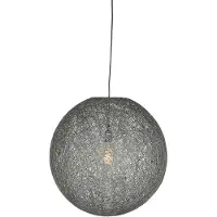 Label51 - Hanglamp Twist - Grijs - 30x30x30cm