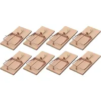 Ubbink 8x Rattenvallen/rattenklemmen 17 Cm Ongediertebestrijding - Ongediertevallen - Ongediertebestrijding