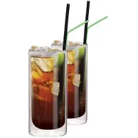 Maxxo Cocktailglazen Voor Cuba Libre Dubbelwandig, Set Van 2 - Maxxo