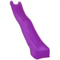 Intergard Glijbaan tuin violet met wateraansluiting voor houten schommels 1,25m platvormhoogte
