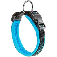 Ferplast Halsband Honden Sport Nylon 43 Cm Blauw/zwart