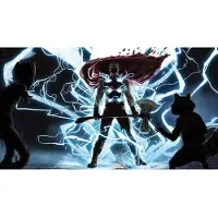Komar Vliesbehang Digitale print vlies - Thor God of Thunder - Afmeting 500 x 280 cm