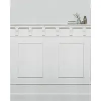 Overig Fotobehang Pure Wall - Wit - 2,50m X 200cm