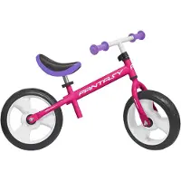 Blokker Toimsa Loopfiets Met 2 Wielen Fantasy 12 Inch Meisjes Roze/paars