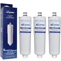 Allspares Waterfilter (3x) voor koelkast geschikt voor Bosch / Siemens / Neff CS-52