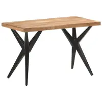vidaXL Eettafel 120x60x76 cm massief acaciahout
