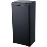 Moa Prullenbak – Sensor – 50 liter – 34 x 25 x 72 cm – Zwart