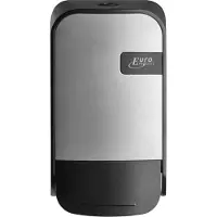 Euro Products Zeepdispenser Quartz 400 Ml 20 X 11,5 Cm Zilver