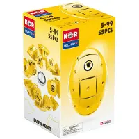 Geomag - 675 - jeu de construction - kor basic - jaune
