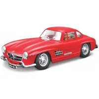 Bburago Speelgoedauto Mercedes-benz 300sl 1954 Rood 1:24/19 X 7 X 5 Cm - Speelgoed Auto's