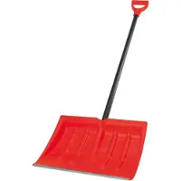 Winter-Grip Sneeuwschuiver - Gemonteerd - Rood/Zwart - 128 cm