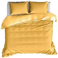 De Witte Lietaer dekbedovertrek Olivia Golden Yellow 140x200/220