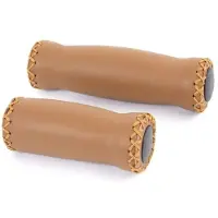 Velo handvat leer 92/127mm bruin - echt leer