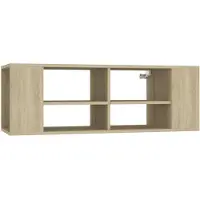 vidaXL Tv-wandmeubel 102x35x35 cm bewerkt hout sonoma eikenkleurig