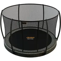Avyna Trampoline Avyna Pro-Line InGround 305 + Royal Class Veiligheidsnet Camouflage