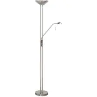 Highlight Klassieke Leeslamp Luna Nikkel Ø 26cm