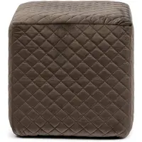 Rivièra Maison Seine Footstool Vel III Anthraciet