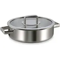 Habonne Royal hapjespan 24 cm met glazen deksel