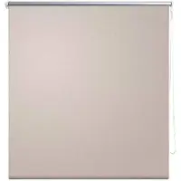 vidaXL Rolgordijn verduisterend 80 x 175 cm beige online kopen