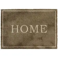 MD-ENTREE Schoonloopmat Soft & deco Home taupe 50x70 cm