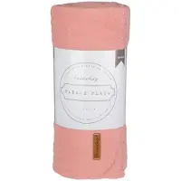 Canterbury Plaid Fleece - Cozy - Roze - 150x130 cm