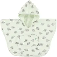 Blokker Trixie Badponcho Blowfish Junior Katoen Mintgroen 2/4 Jaar