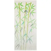 vidaXL Vliegengordijn 90x200 cm bamboe