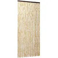 vidaXL Vliegengordijn 100x220 cm chenille beige