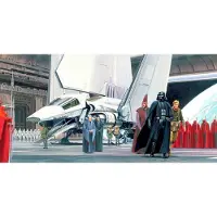 Komar Vliesbehang Star Wars Classic RMQ Death star Shuttle dok (set)