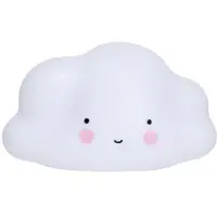A Little Lovely Company Medium-colored Cloud Lamp Transparant