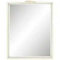 Clayre & Eef Witte Spiegel 22*2*28 Cm 62s143