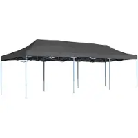 vidaXL Vouwtent pop-up 3x9 m antraciet