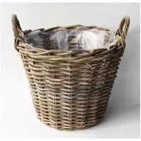 Van der leeden Aardappelmand D 39 X H 30 Cm Antiek Grijs