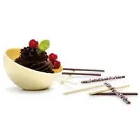 Decora Chocolade Mal 2 Halve Bollen 10cm - Decora