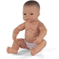 Miniland Infred Born Asian Doll 40 Cm Veelkleurig Kinderen
