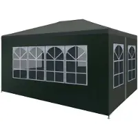 vidaXL Partytent, 3x4 meter, groen